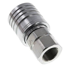 Steel DN 25 Hydraulic Coupling Socket M30x1.5 Female Threads ISO 7241-1 A D 34.3mm