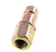 Steel DN 10 Hydraulic Coupling Plug M16x1.5 Female Threads ISO 7241-1 A D 17.3mm