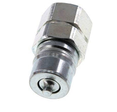 Steel DN 25 Hydraulic Coupling Plug M30x1.5 Female Threads ISO 7241-1 A D 34.3mm
