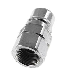 Steel DN 25 Hydraulic Coupling Plug G 1 inch Female Threads ISO 7241-1 A D 34.3mm
