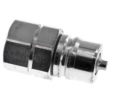 Steel DN 25 Hydraulic Coupling Plug G 1 inch Female Threads ISO 7241-1 A D 34.3mm