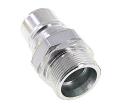 Steel DN 25 Hydraulic Coupling Plug 30 mm S Compression Ring ISO 7241-1 A/8434-1 D 34.3mm