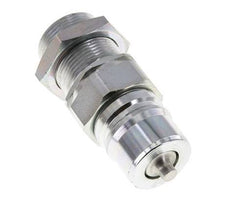 Steel DN 25 Hydraulic Coupling Plug 25 mm S Compression Ring Bulkhead ISO 7241-1 A/8434-1 D 34.3mm