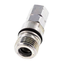 Steel DN 6.3 Hydraulic Coupling Socket G 1/4 inch Female Threads ISO 14541 D M24 x 2