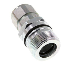 Steel DN 12.5 Hydraulic Coupling Socket M22x1.5 Female Threads ISO 14541 D M36 x 2