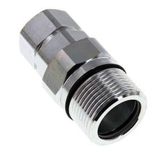 Steel DN 25 Hydraulic Coupling Socket G 1 inch Female Threads D M48 x 3