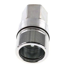 Steel DN 31.5 Hydraulic Coupling Socket G 1 1/2 inch Female Threads D M70 x 3