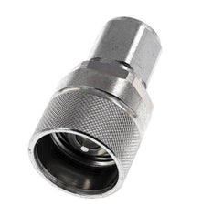 Steel DN 10 Hydraulic Coupling Plug G 3/8 inch Female Threads ISO 14541 D M28 x 2