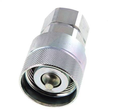 Steel DN 25 Hydraulic Coupling Plug G 1 inch Female Threads D M48 x 3