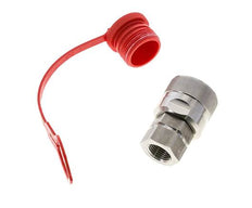 Acoplamiento hidráulico de acero inoxidable DN 12,5 Enchufe G 1/2 pulgadas rosca hembra ISO 14541 D M36 x 2