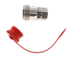 Acero inoxidable DN 20 Acoplamiento hidráulico Enchufe G 3/4 pulgadas Roscas hembra ISO 14541 D M42 x 2
