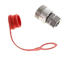 Acero inoxidable DN 20 Acoplamiento hidráulico Enchufe G 3/4 pulgadas Roscas hembra ISO 14541 D M42 x 2