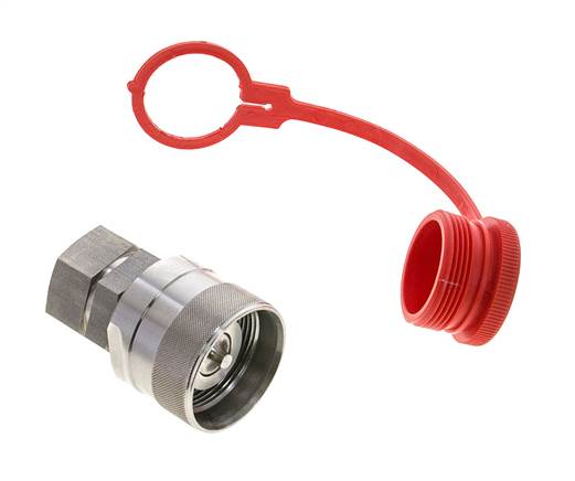 Acero inoxidable DN 20 Acoplamiento hidráulico Enchufe G 3/4 pulgadas Roscas hembra ISO 14541 D M42 x 2