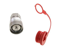 Acoplamiento hidráulico de acero inoxidable DN 25 Tapón G 1 pulgada rosca hembra D M48 x 3