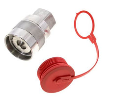 Acero inoxidable DN 31,5 Acoplamiento hidráulico Enchufe G 1 1/2 pulgadas Rosca hembra D M70 x 3