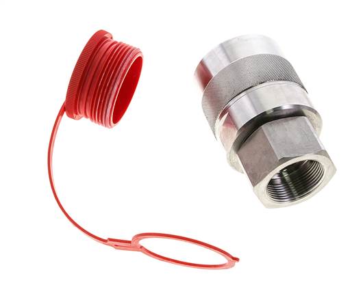 Acero inoxidable DN 31,5 Acoplamiento hidráulico Enchufe G 1 1/2 pulgadas Rosca hembra D M70 x 3