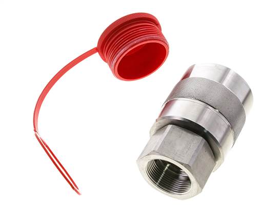 Acero inoxidable DN 31,5 Acoplamiento hidráulico Enchufe G 1 1/2 pulgadas Rosca hembra D M70 x 3