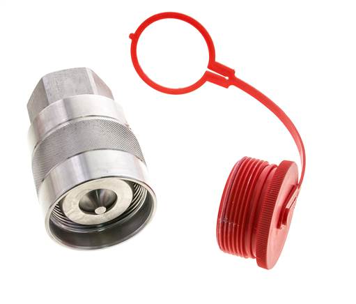 Acero inoxidable DN 31,5 Acoplamiento hidráulico Enchufe G 1 1/2 pulgadas Rosca hembra D M70 x 3