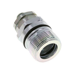 Steel DN 12.5 Hydraulic Coupling Socket 8 mm L Compression Ring ISO 14541/8434-1 D M36 x 2
