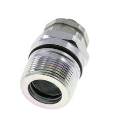 Steel DN 12.5 Hydraulic Coupling Socket 8 mm L Compression Ring ISO 14541/8434-1 D M36 x 2