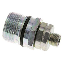 Steel DN 12.5 Hydraulic Coupling Socket 10 mm L Compression Ring ISO 14541/8434-1 D M36 x 2