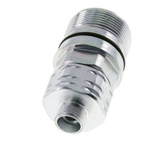 Steel DN 20 Hydraulic Coupling Socket 12 mm L Compression Ring ISO 14541/8434-1 D M42 x 2