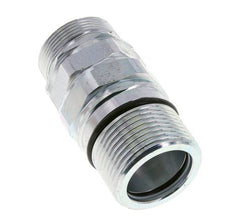 Steel DN 25 Hydraulic Coupling Socket 35 mm L Compression Ring ISO 8434-1 D M48 x 3