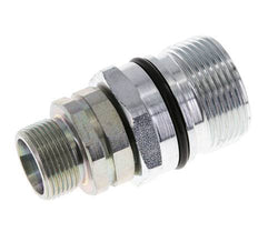 Steel DN 12.5 Hydraulic Coupling Socket 16 mm S Compression Ring ISO 14541/8434-1 D M36 x 2