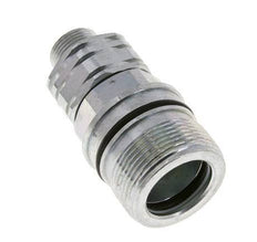 Steel DN 20 Hydraulic Coupling Socket 14 mm S Compression Ring ISO 14541/8434-1 D M42 x 2