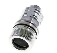 Steel DN 20 Hydraulic Coupling Socket 16 mm S Compression Ring ISO 14541/8434-1 D M42 x 2