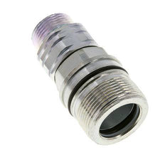 Steel DN 20 Hydraulic Coupling Socket 20 mm S Compression Ring ISO 14541/8434-1 D M42 x 2