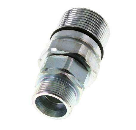 Steel DN 25 Hydraulic Coupling Socket 25 mm S Compression Ring ISO 8434-1 D M48 x 3