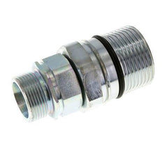 Steel DN 25 Hydraulic Coupling Socket 25 mm S Compression Ring ISO 8434-1 D M48 x 3