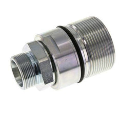 Steel DN 31.5 Hydraulic Coupling Socket 30 mm S Compression Ring ISO 8434-1 D M70 x 3