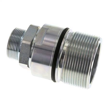 Steel DN 31.5 Hydraulic Coupling Socket 30 mm S Compression Ring ISO 8434-1 D M70 x 3