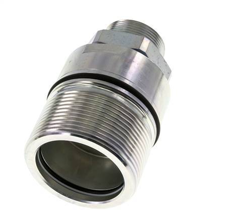 Steel DN 31.5 Hydraulic Coupling Socket 30 mm S Compression Ring ISO 8434-1 D M70 x 3