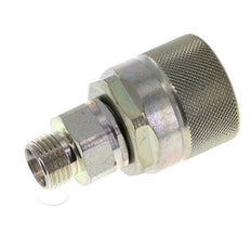 Steel DN 10 Hydraulic Coupling Plug 10 mm L Compression Ring ISO 14541/8434-1 D M28 x 2