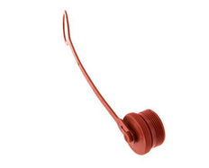 M 42 x 2 Plastic Dust Protection Cap For Coupling plug ISO 14541 [2 Pieces]