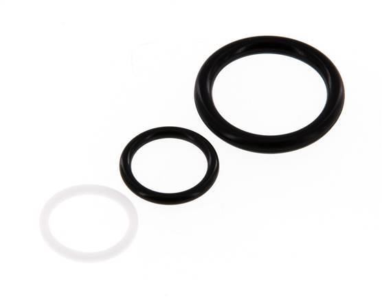 PTFE/NBR Seals Set for ISO 14541 Hydraulic Coupling (M 24 x 2 and 35 mm) [2 Pieces]