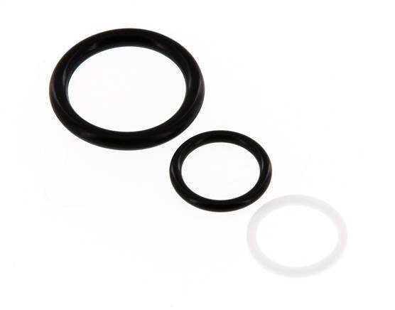 PTFE/NBR Seals Set for ISO 14541 Hydraulic Coupling (M 24 x 2 and 35 mm) [2 Pieces]