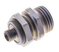 Steel Hydraulic Coupling Socket 8 mm L Cutting Ring ISO 14540/8434-1 D M32 x 3