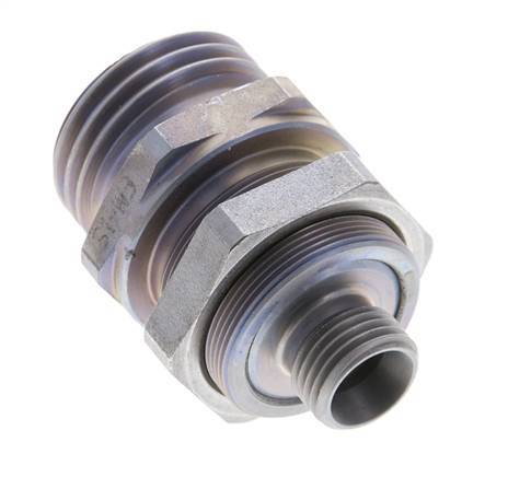 Steel Hydraulic Coupling Socket 10 mm L Cutting Ring ISO 14540/8434-1 D M32 x 3
