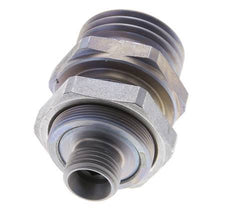 Steel Hydraulic Coupling Socket 10 mm L Cutting Ring ISO 14540/8434-1 D M32 x 3