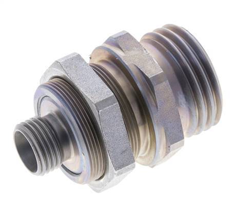 Steel Hydraulic Coupling Socket 10 mm L Cutting Ring ISO 14540/8434-1 D M32 x 3