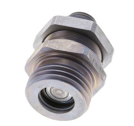 Steel Hydraulic Coupling Socket 10 mm L Cutting Ring ISO 14540/8434-1 D M32 x 3