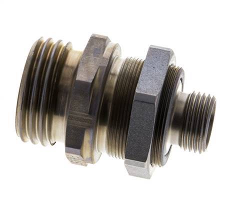 Steel Hydraulic Coupling Socket 12 mm L Cutting Ring ISO 14540/8434-1 D M32 x 3