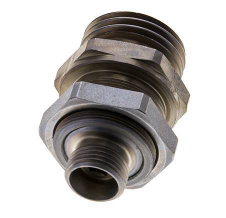 Steel Hydraulic Coupling Socket 12 mm L Cutting Ring ISO 14540/8434-1 D M32 x 3