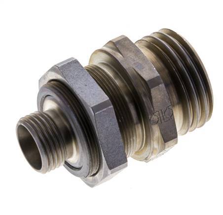 Steel Hydraulic Coupling Socket 12 mm L Cutting Ring ISO 14540/8434-1 D M32 x 3