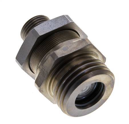 Steel Hydraulic Coupling Socket 12 mm L Cutting Ring ISO 14540/8434-1 D M32 x 3