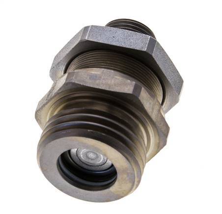 Steel Hydraulic Coupling Socket 12 mm L Cutting Ring ISO 14540/8434-1 D M32 x 3